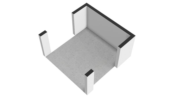 Plattegrond - Sint Sebastiaansbrug 11, 2611 DN Delft - Kelder (Parkeerplaats)-3D.jpg